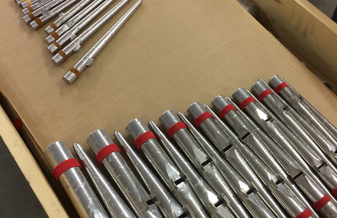 These pipes are part of a Gedeckt stop